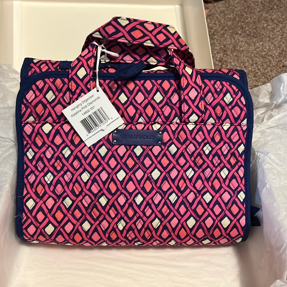 Vera Bradley hanging organizer